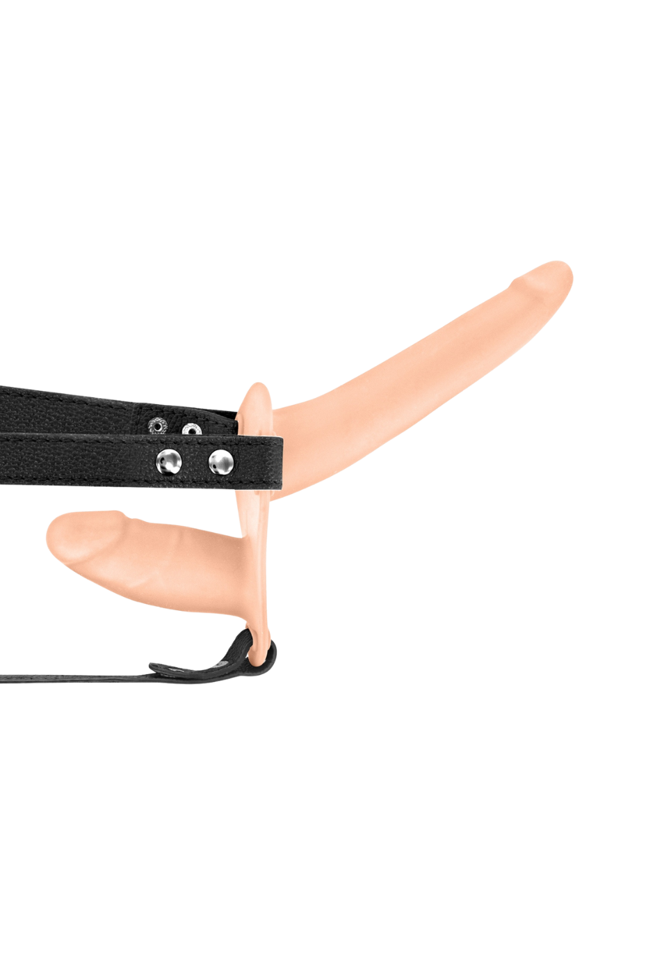 Podwójny strap on z wibracjami Podwójny strap on z wibracjami