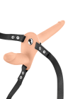 Podwójny strap on z wibracjami
