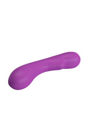 Ultra miękki, klasyczny wibrator dla początkujących, purpurowy