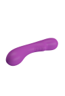 Ultra miękki, klasyczny wibrator dla początkujących, purpurowy