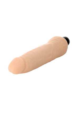 Bardzo realistyczny wibrator z płynną regulacją, cyberskóra - 19,5 cm