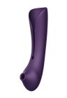 Wibrator do punktu G, przekształcany w stymulator łechtaczki, purpurowy