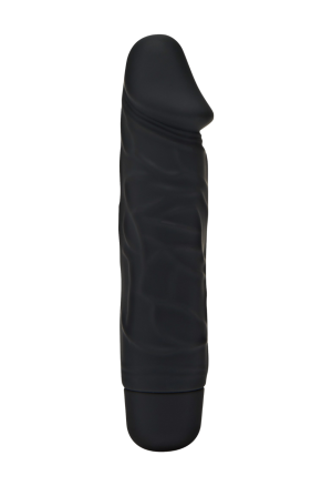 Niewielki wibrator w kolorze czarnym, 16 cm