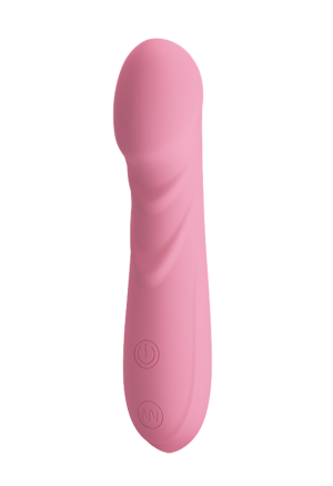 Mały wibrator do stymulacji punktu G, silikon medyczny, ładowany USB