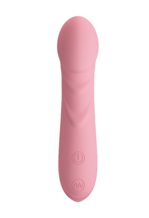 Mały wibrator do stymulacji punktu G, silikon medyczny, ładowany USB