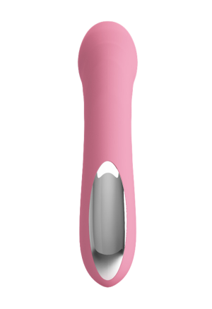 Mały wibrator do stymulacji punktu G, silikon medyczny, ładowany USB