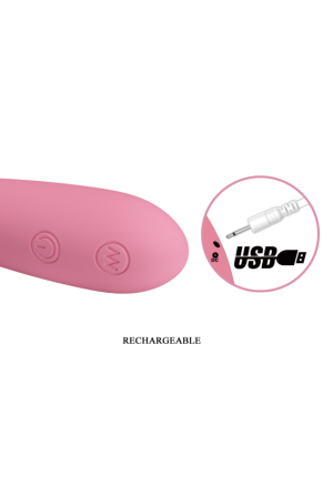 Nieduży wibrator do stymulacji punktu G, ładowany USB