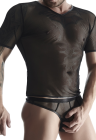 Prześwitujący t-shirt