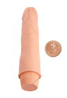 Cielisty wibrator z fakturą żył