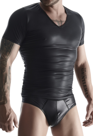 Męski T-shirt z wetlooku