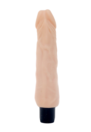 Realistyczny wibrator z cyberskóry, 20 cm