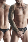 Elastyczne męskie stringi
