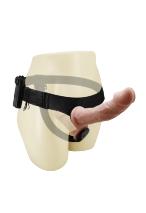 Strap on do podwójnej penetracji dla kobiet z wibracjami