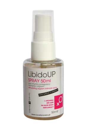 LibidoUP Spray - Zwiększa doznania i ułatwia osiągnięcie orgazmu, 50 ml
