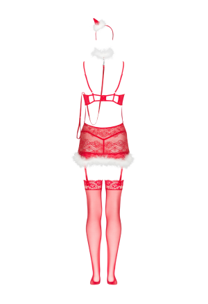 Mikołajka - kobiecy kostium świąteczny