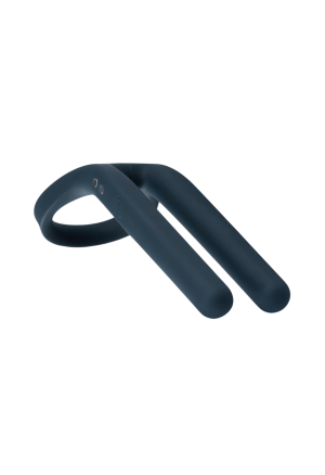 Wibrujący pierścień erekcyjny z dwoma ramionami na jądra