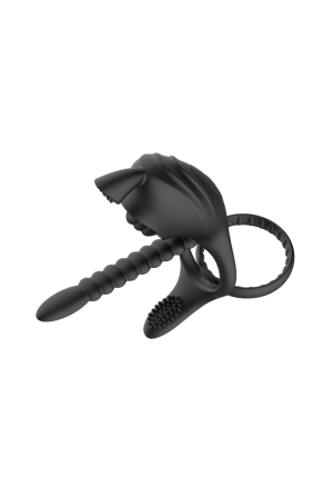 Wibrujący pierścień na penisa dla par