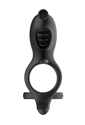 Wibrujący pierścień na penisa dla par