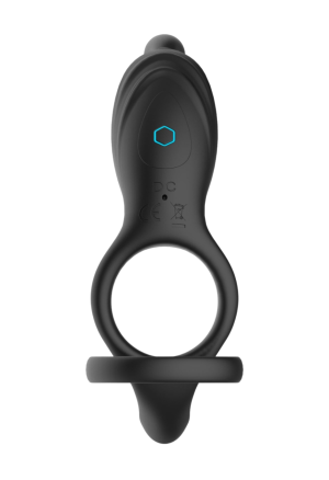 Wibrujący pierścień na penisa dla par