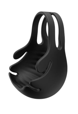 Poprawiający erekcję, wibrujący stymulator jąder i penisa