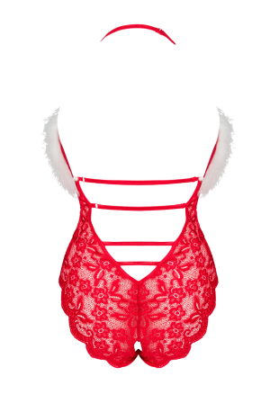 Seksowne przebranie Śnieżynki - zestaw body