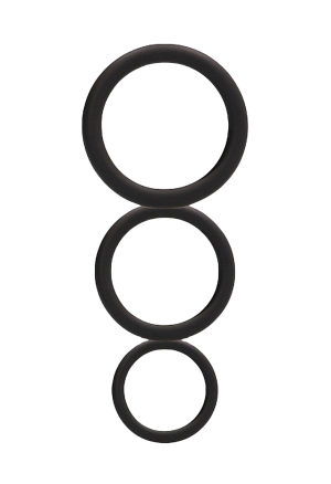 Zestaw elastycznych pierścieni erekcyjnych