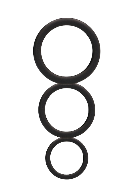 Zestaw elastycznych pierścieni erekcyjnych
