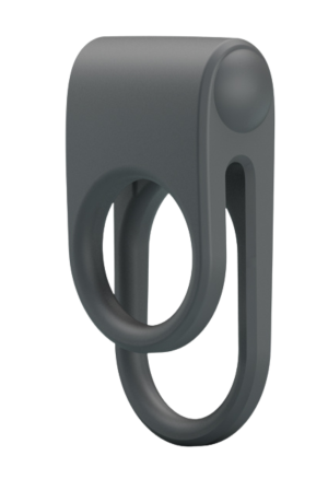 Wibrujący ring erekcyjny z nakładką na jądra