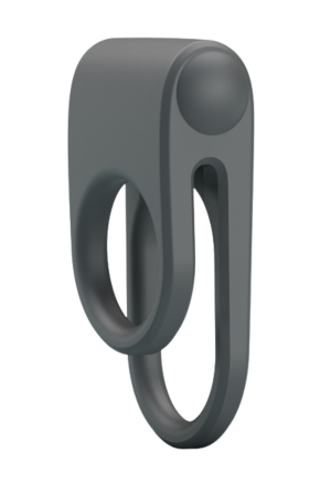 Wibrujący ring erekcyjny z nakładką na jądra