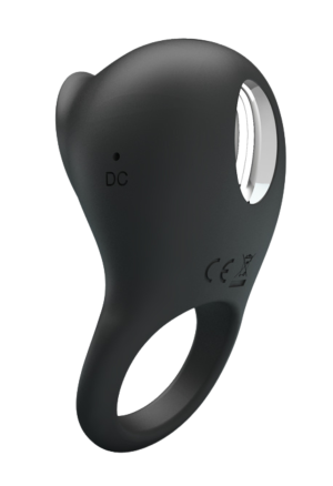 Ekskluzywny ring erekcyjny z języczkiem do stymulacji łechtaczki