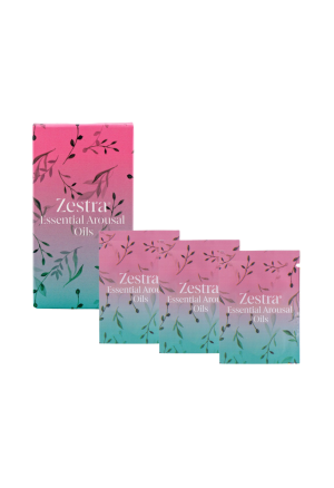 Stymulujący łechtaczkę olejek Zestra w saszetkach, 3 x 2 ml (działanie potwierdzone klinicznie)