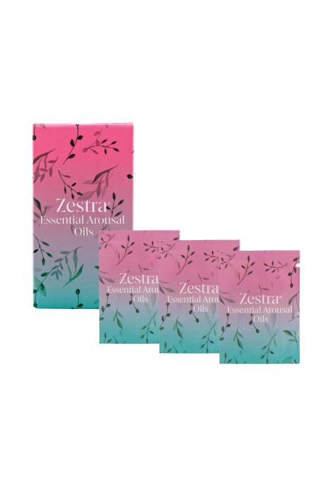 Stymulujący łechtaczkę olejek Zestra w saszetkach, 3 x 2 ml (działanie potwierdzone klinicznie)