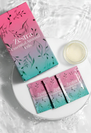 Stymulujący łechtaczkę olejek Zestra w saszetkach, 3 x 2 ml (działanie potwierdzone klinicznie)