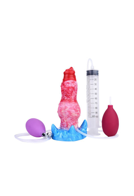 Nadmuchiwane, ejakulujące dildo