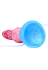 Nadmuchiwane dildo z funkcją ejakulacji i fantazyjnym wyglądem