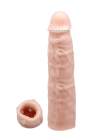 Cielista nakładka na penis z przedłużką 1,5 cm