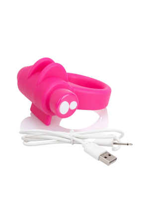 Zestaw erotyczny - wibrujący pierścień erekcyjny i nakładka na palec