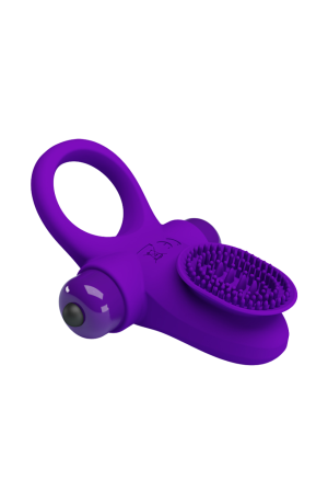 Ring w kolorze indygo z wypustką stymulującą