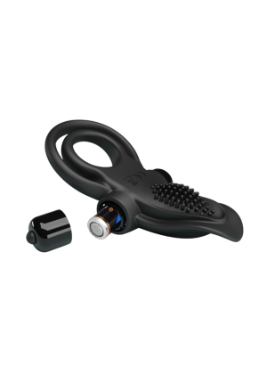 Podwójny pierścień wibrujący z wypustką stymulującą