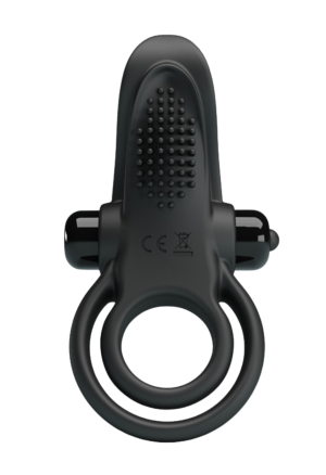 Podwójny pierścień wibrujący z wypustką stymulującą