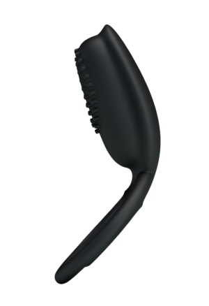 Podwójny ring na penisa ze stymulatorem łechtaczki