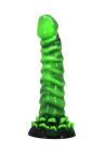 Silikonowe dildo fantasy inspirowane dziką dżunglą - 23 cm