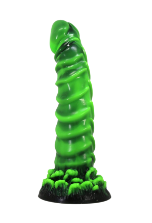 Silikonowe dildo fantasy inspirowane dziką dżunglą - 23 cm