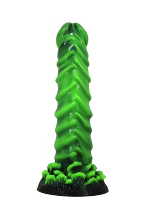 Silikonowe dildo fantasy inspirowane dziką dżunglą - 23 cm