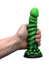 Silikonowe dildo fantasy inspirowane dziką dżunglą - 23 cm