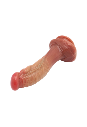 Silikonowe dildo fantasy w stylu potwora - 20 cm