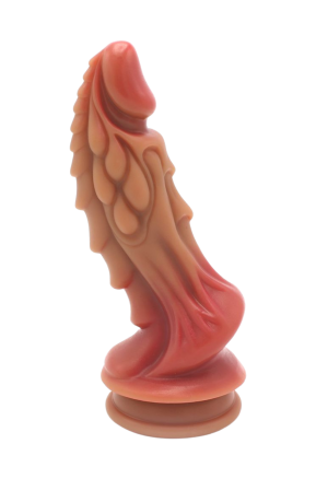 Silikonowe dildo fantasy w kształcie smoczej bestii - 21,5 cm