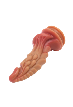 Silikonowe dildo fantasy w kształcie smoczej bestii - 21,5 cm