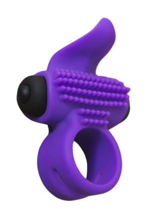 Wibrujący pierścień na penisa, stymulator łechtaczki