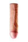 Przedłużka pogrubiająca na penisa z cyberskóry, x-tensions +2.5 cm